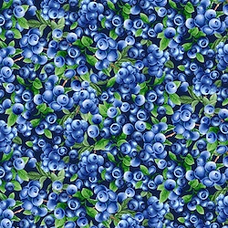Navy - Blueberries Bush